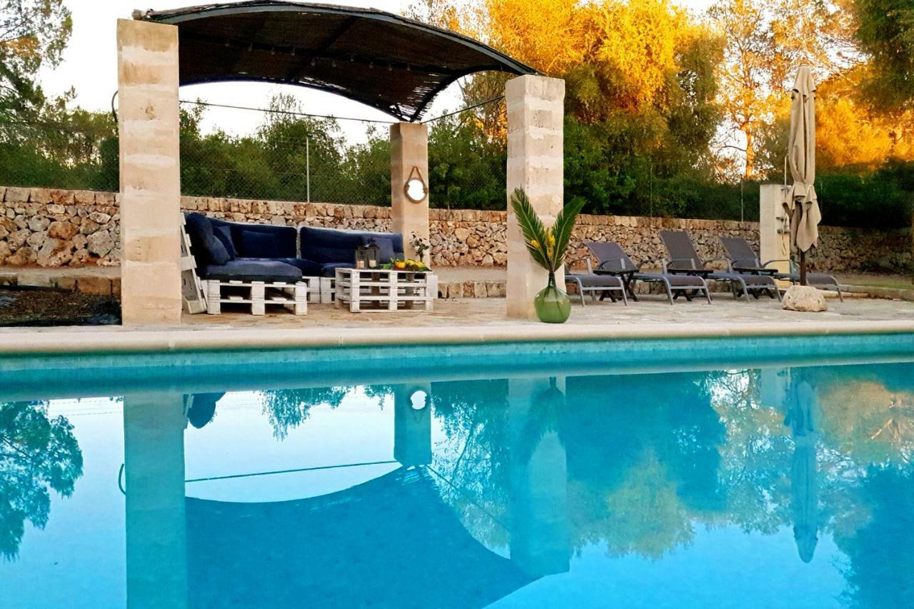 Finca Isabel Y Guillermo Con Posibilidad De Piscina Climatizada Сінеу Екстер'єр фото